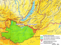 Prediction of water balance changes in the Selenga river basin