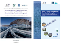 Publication of reports on ground waters and hot spots of the Kharaa River basin (Mongolia)