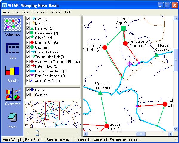 Setting up the model of pollutants transport and water balance in the Baikal Basin