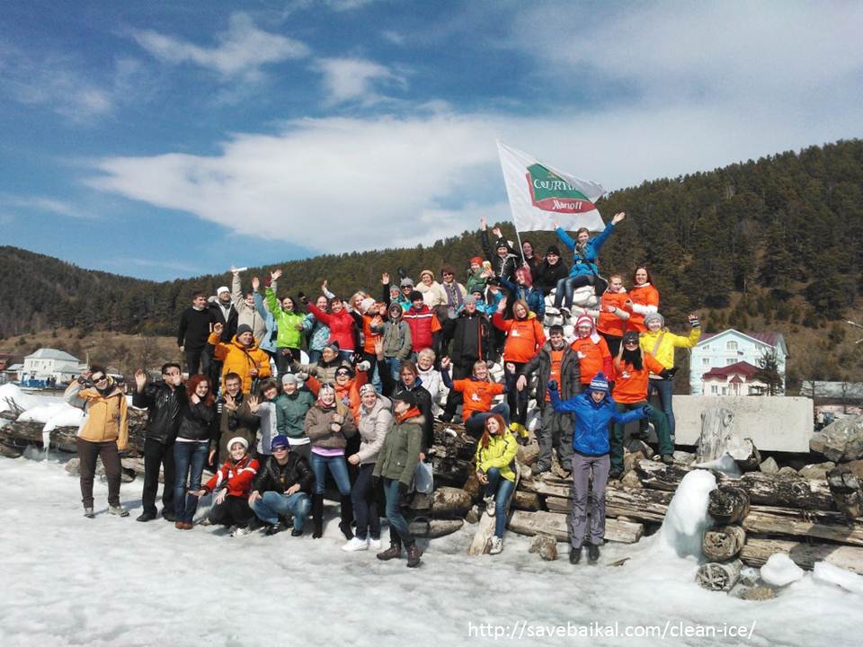 Clean ice Baikal