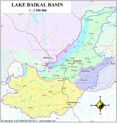 «Экологический атлас бассейна озера Байкал»