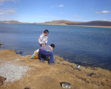 Мероприятия по уборке береговых линий 2013 (Монголия)